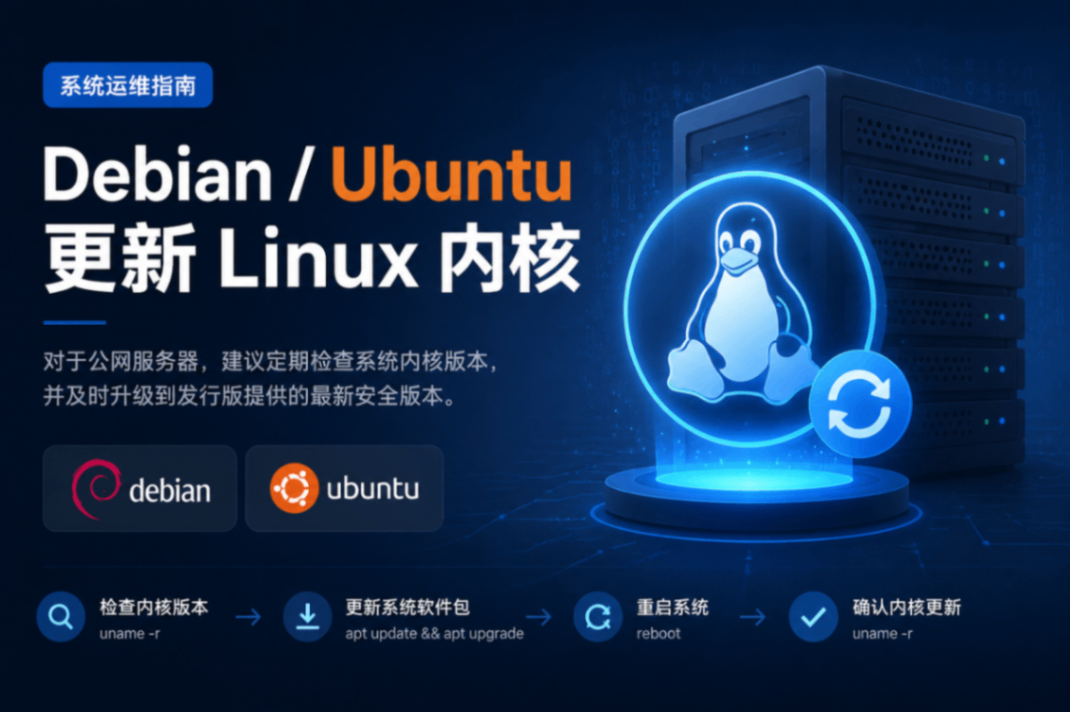 Debian / Ubuntu 更新 Linux 内核